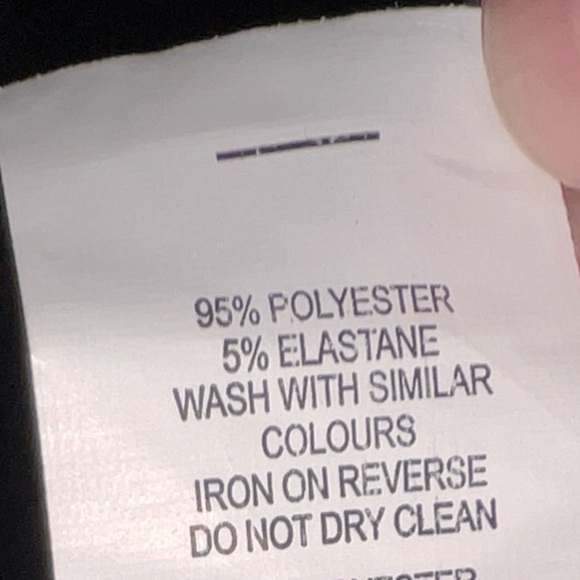 Boohoo plus wrap short sleeved bodysuit, size 16, black, NWT - Picture 15 of 15